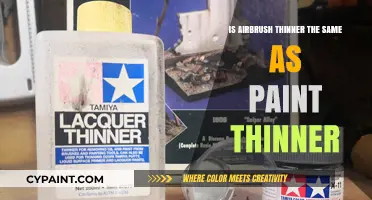 Airbrush Thinner vs Paint Thinner: Understanding the Key Differences