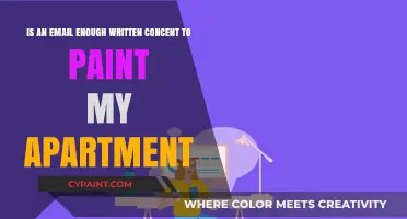 Is Email Sufficient Written Consent for Painting Your Apartment?