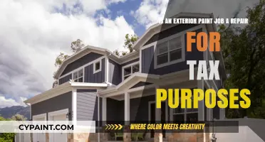 Exterior Paint Job: Repair or Improvement for Tax Deductions?