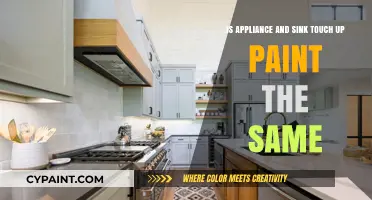 Appliance and Sink Touch-Up Paint: Are They Interchangeable?