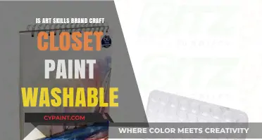 Is Art Skills Brand Craft Closet Paint Washable? A Comprehensive Guide