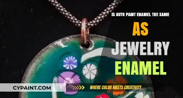 Auto Paint vs. Jewelry Enamel: What's the Difference?