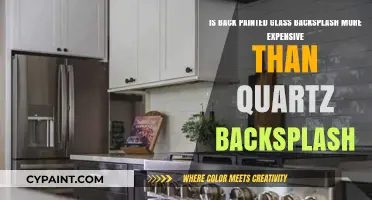 Back Painted Glass vs. Quartz Backsplash: Which Costs More?