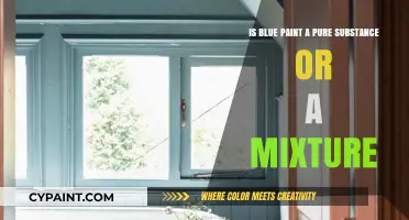 The Blue Paint Mystery: Pure or Mixed?