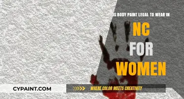 Is Body Paint Legal for Women in North Carolina?