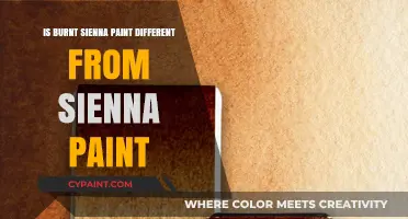 Burnt Sienna vs. Sienna Paint: Unveiling the Color Differences