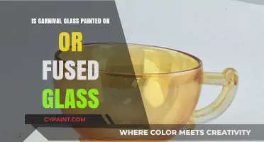 Carnival Glass: Painted or Fused? Unveiling the Iridescent Mystery