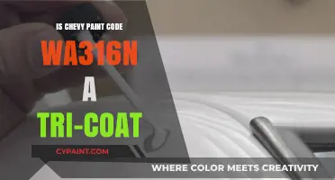 Is Chevy Paint Code WA316N a Tri-Coat? Unveiling the Truth