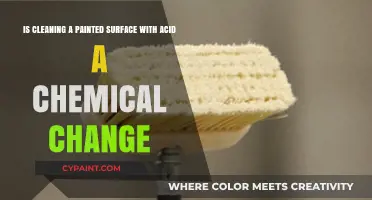 Acid Cleaning Painted Surfaces: Unveiling Chemical Changes and Risks