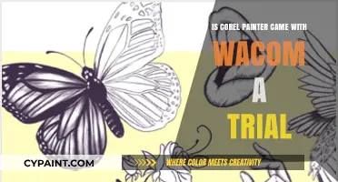 Is Corel Painter Included with Wacom a Trial Version?