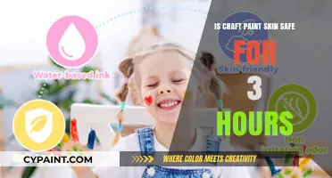 Is Craft Paint Skin-Safe for 3 Hours? A Safety Guide