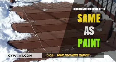 Deckover Solid Stain vs. Paint: Understanding the Key Differences