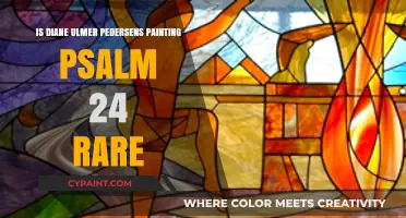Is Diane Ulmer Pedersen's Psalm 24 Painting a Rare Masterpiece?