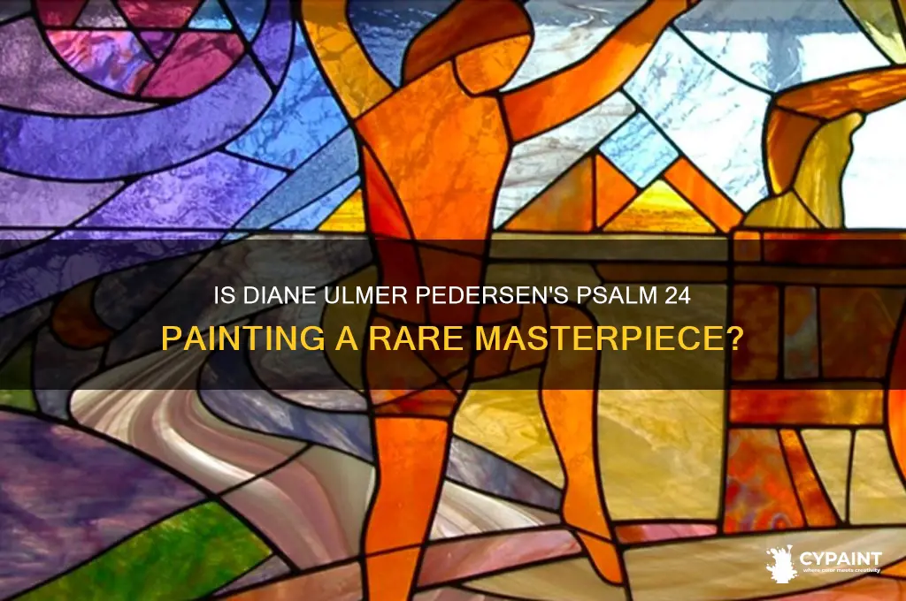 is diane ulmer pedersens painting psalm 24 rare