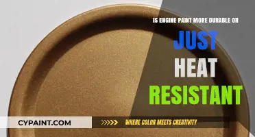 Engine Paint: More Than Just Heat Resistance?