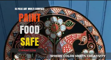 Is Folk Art Multi-Surface Paint Food Safe? A Comprehensive Guide