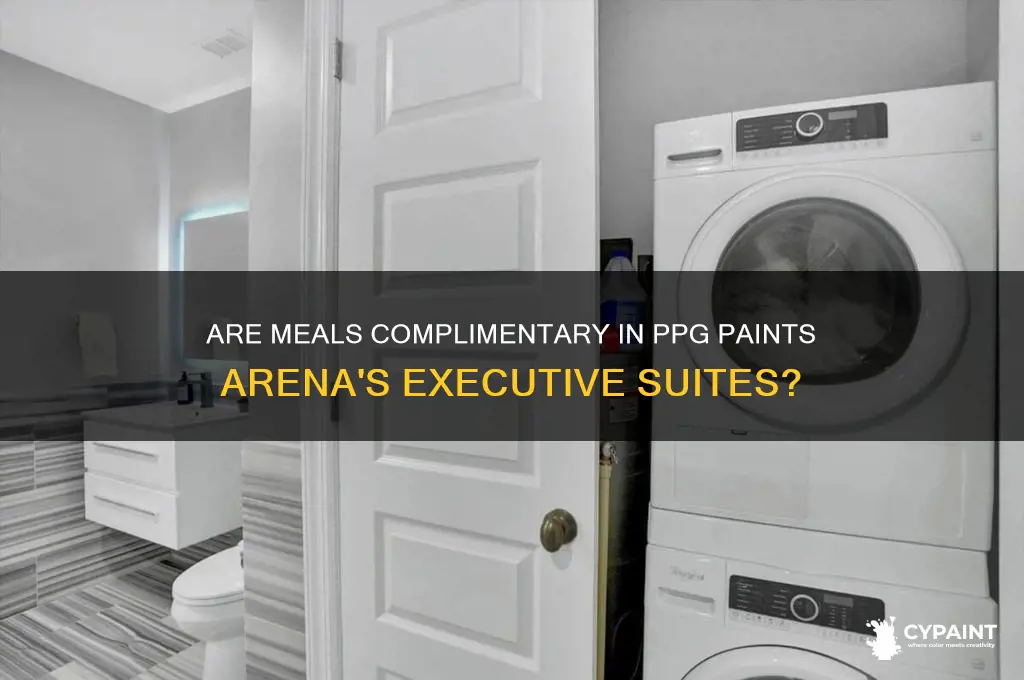 is food free in executive suite in ppg paints arena
