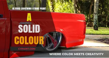Ford Lightning Strike Paint: Solid Color or Metallic Finish?