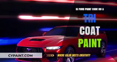 Ford Paint Code H9: Tricolor Mystery Solved