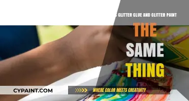 Glitter Glue vs. Glitter Paint: What's the Difference?