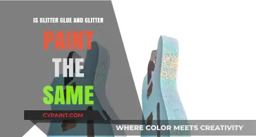 Glitter Glue vs. Glitter Paint: Understanding the Crafting Differences