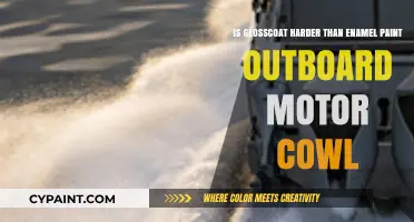 Glosscoat vs. Enamel Paint: Which is Tougher for Your Outboard Motor?