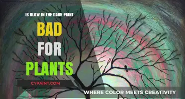 Glow-in-the-Dark Paint: Friend or Foe for Plants?