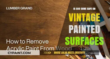 Is Goo Gone Safe for Vintage Painted Surfaces? A Guide