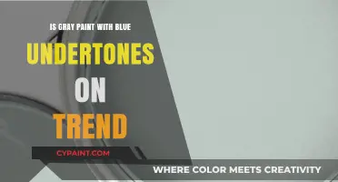 Gray Paint with Blue Undertones: A Trendy Choice for Modern Homes