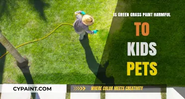 Is Green Grass Paint Safe for Kids and Pets?