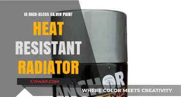 High-Gloss Silver Paint: Heat-Resistant Solution for Radiators?