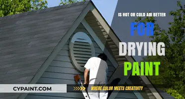 Hot or Cold: Which Air Dries Paint Faster?