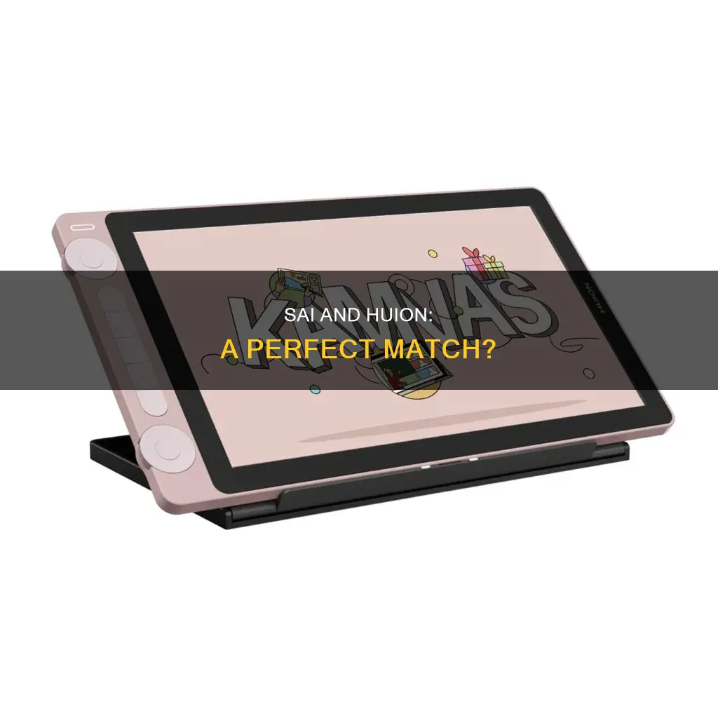 is huion inspiroy h640p compatible with paint tool sai