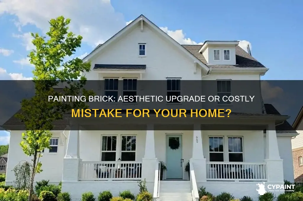 is it a bad idea to paint brick