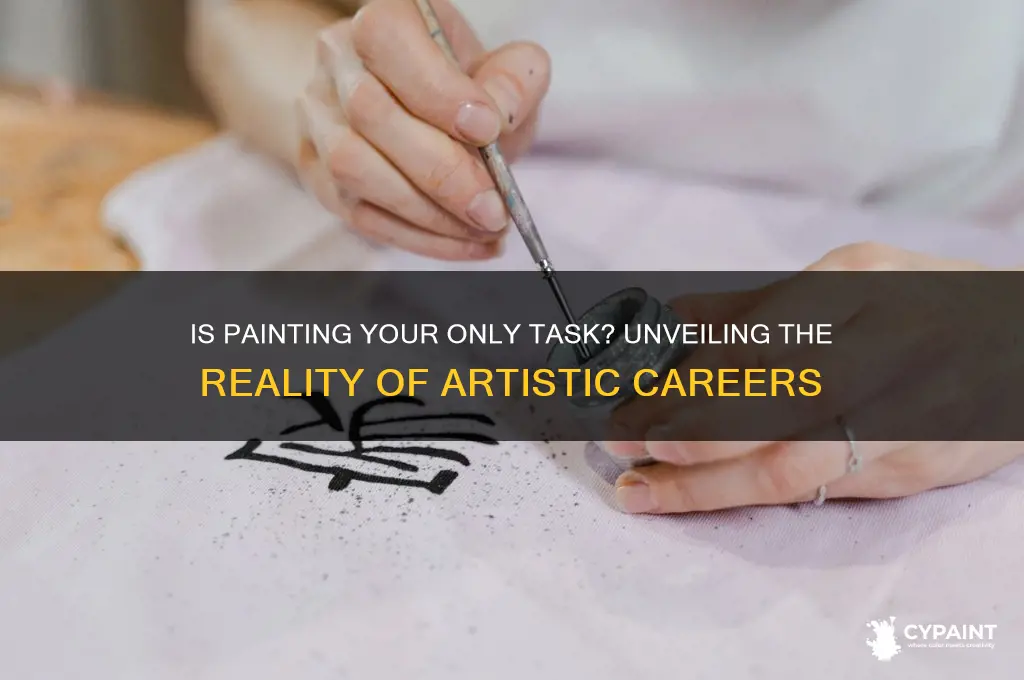 is it a job where you just paint