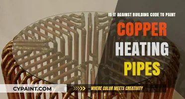 Painting Copper Heating Pipes: Building Code Compliance Explained