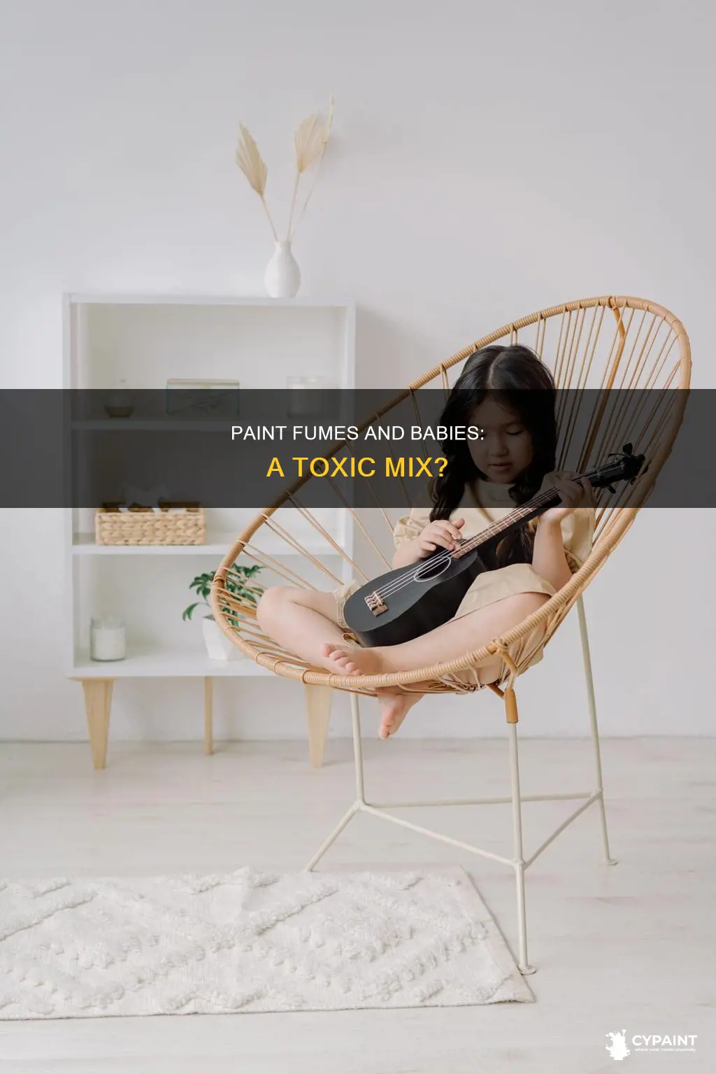 is it bad for a baby to smell paint