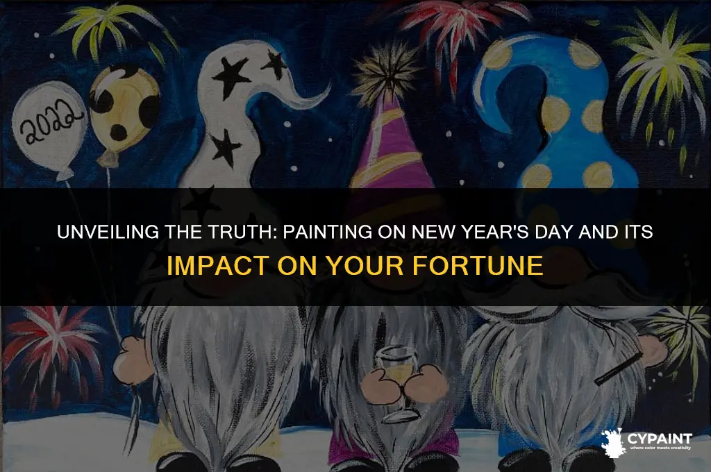 is it bad luck to paint on new year