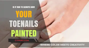 Toe Talk: Painted Nails, Healthy or Not?