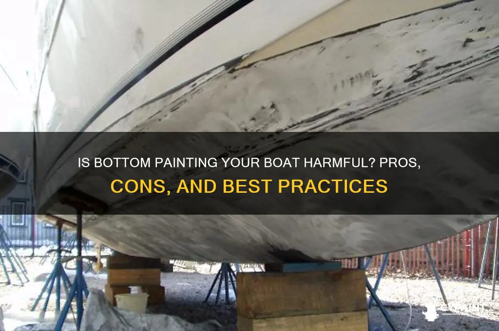is it bad to bottom paint a boat