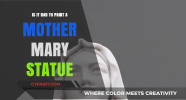 Mother Mary Statue: Painting or Not?
