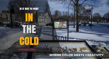 Painting in Cold Weather: Risks, Tips, and Best Practices for Artists