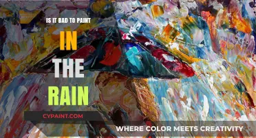 Painting in the Rain: Creative Risks or Ruined Masterpiece?