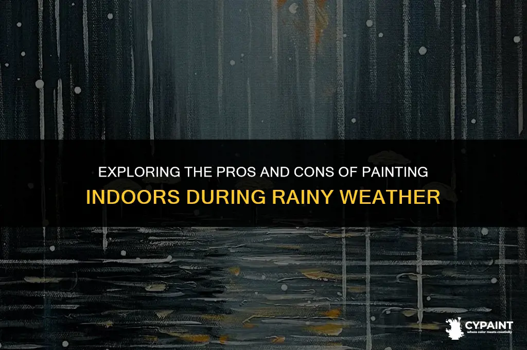is it bad to paint inside when it