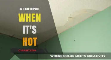 How Hot Is Too Hot for Painting?
