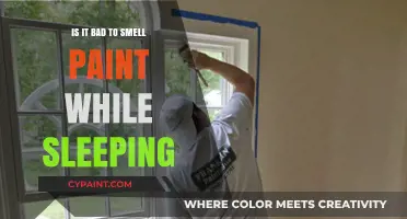Is Smelling Paint While Sleeping Harmful? Risks and Safety Tips