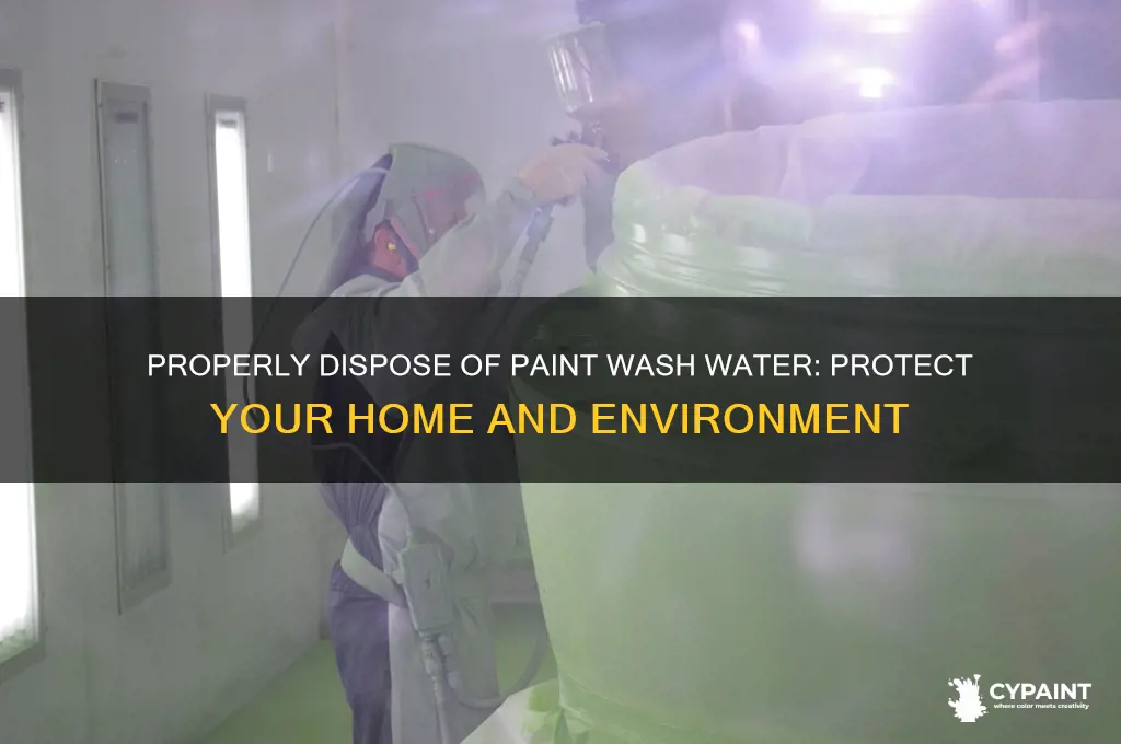 is it bad to wash paint down the drain