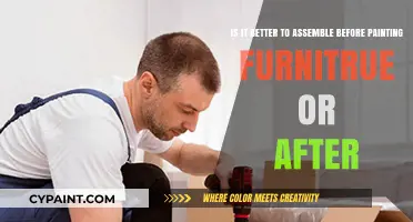 Furniture Makeover Dilemma: Paint Before or After Assembly?