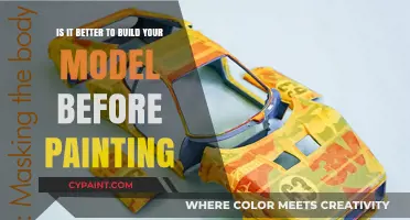 Building Before Painting: Is It Worth the Effort?