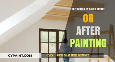 Caulking Before or After Painting: What's the Best Sequence?